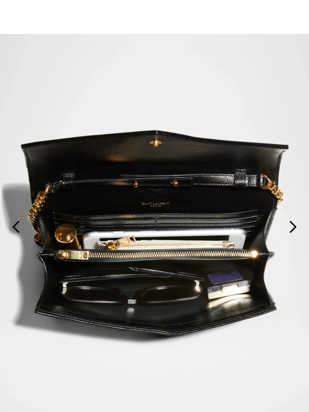 YSL Monogram Large Wallet on Chain - Picture 5 of 7